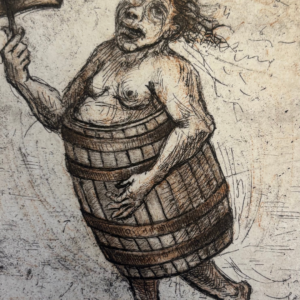 Barril/Agua fuerte.